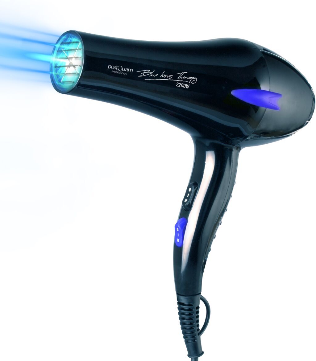 postQuam Sèche-cheveux Thérapie aux Ions Bleus 2200 W   noir - Refurbished