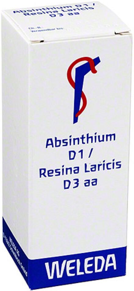Weleda Absinthium D1 Resina Laricis D3 aa Dilution