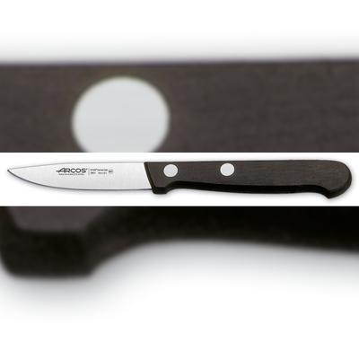 Arcos Serie Universal - Schälmesser - Klinge Nitrum Edelstahl 75 mm - HandGriff Polyoxymethylen (POM) Farbe Schwarz