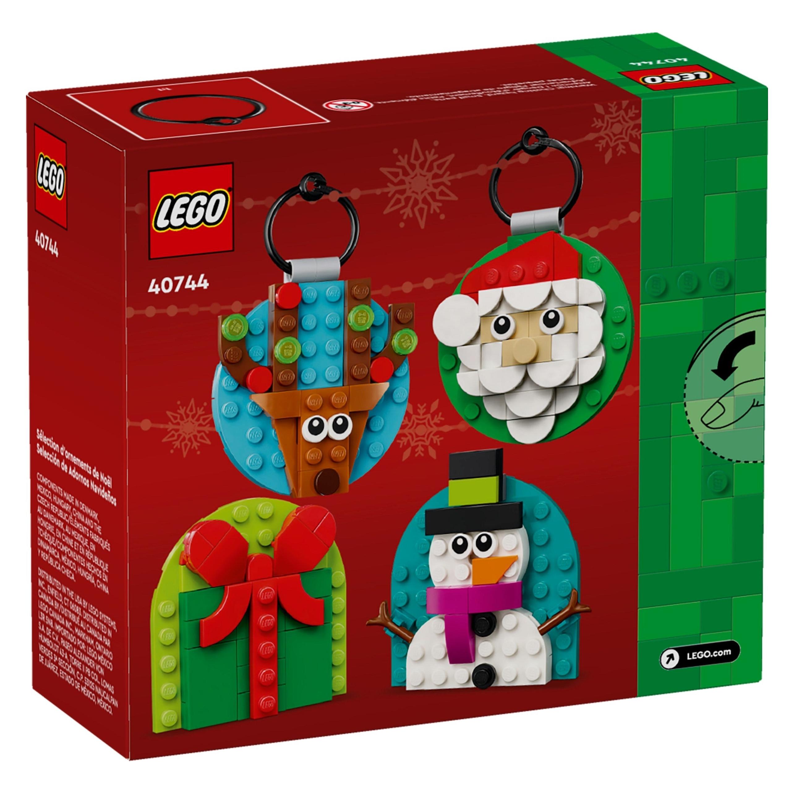 LEGO Verschiedene Christbaumanhänger (40744)