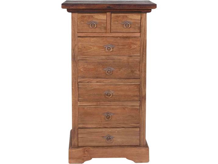 Kommode Oceandrift Natur Teak B 53 H 100 cm