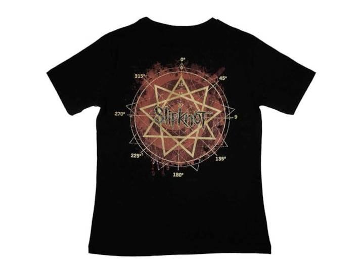 Slipknot Come Play Dying Back Print Skinny Fit T Shirt S