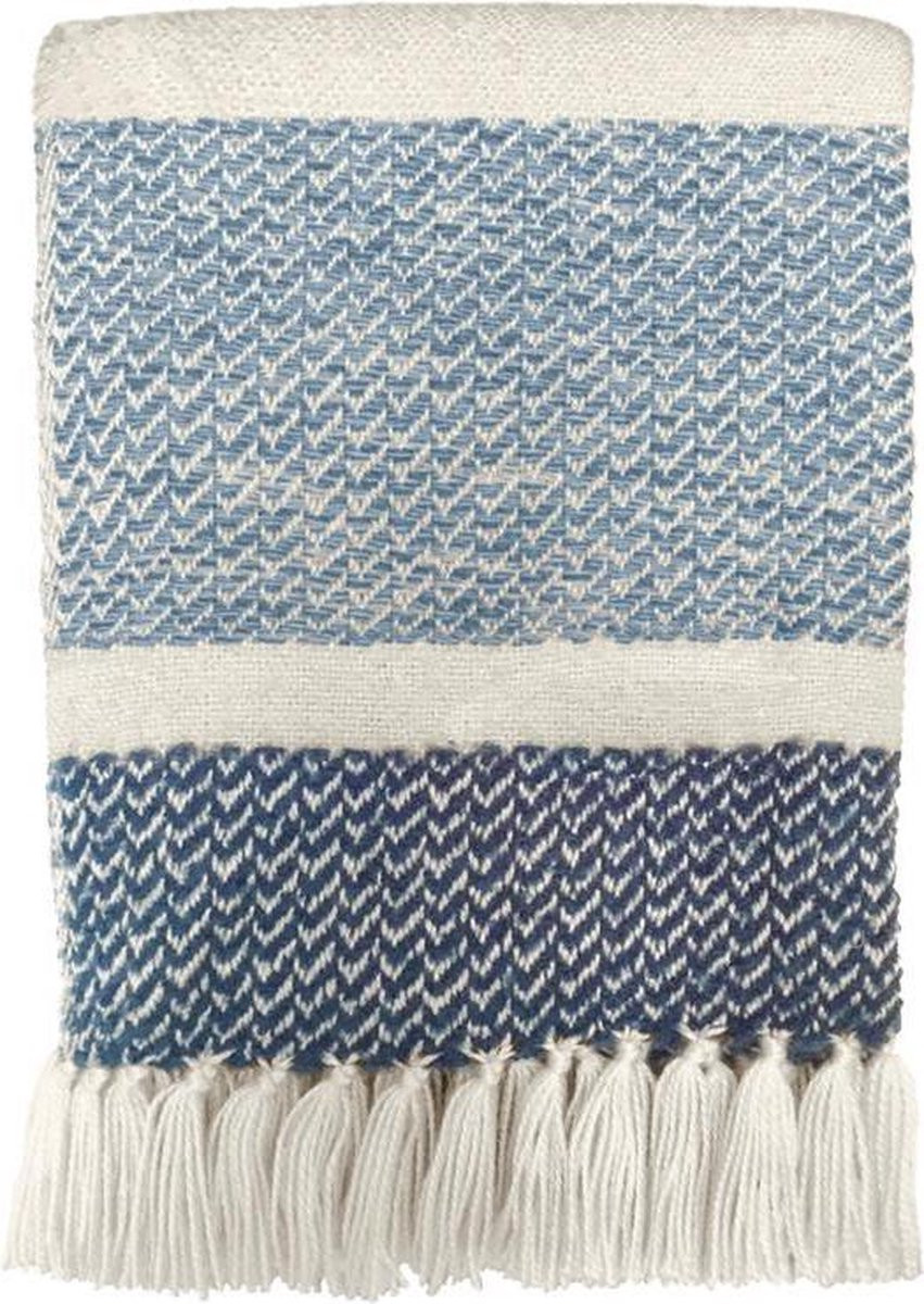 Malagoon Berber plaid blauw voor volwassenen