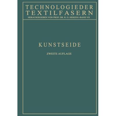 Kunstseide, Taschenbuch von E. Albrecht Anke, Springer Berlin, 978-3-662-35707-1