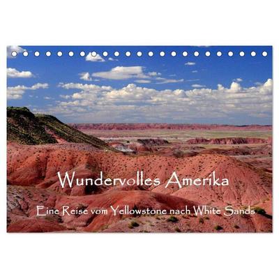 Wundervolles Amerika (Tischkalender 2027 DIN A5 quer), CALVENDO Monatskalender