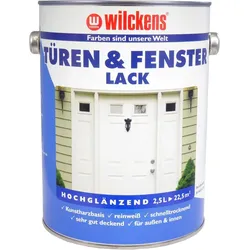 Wilckens Farben Wilckens Türen- und Fensterlack weiß 2,5L