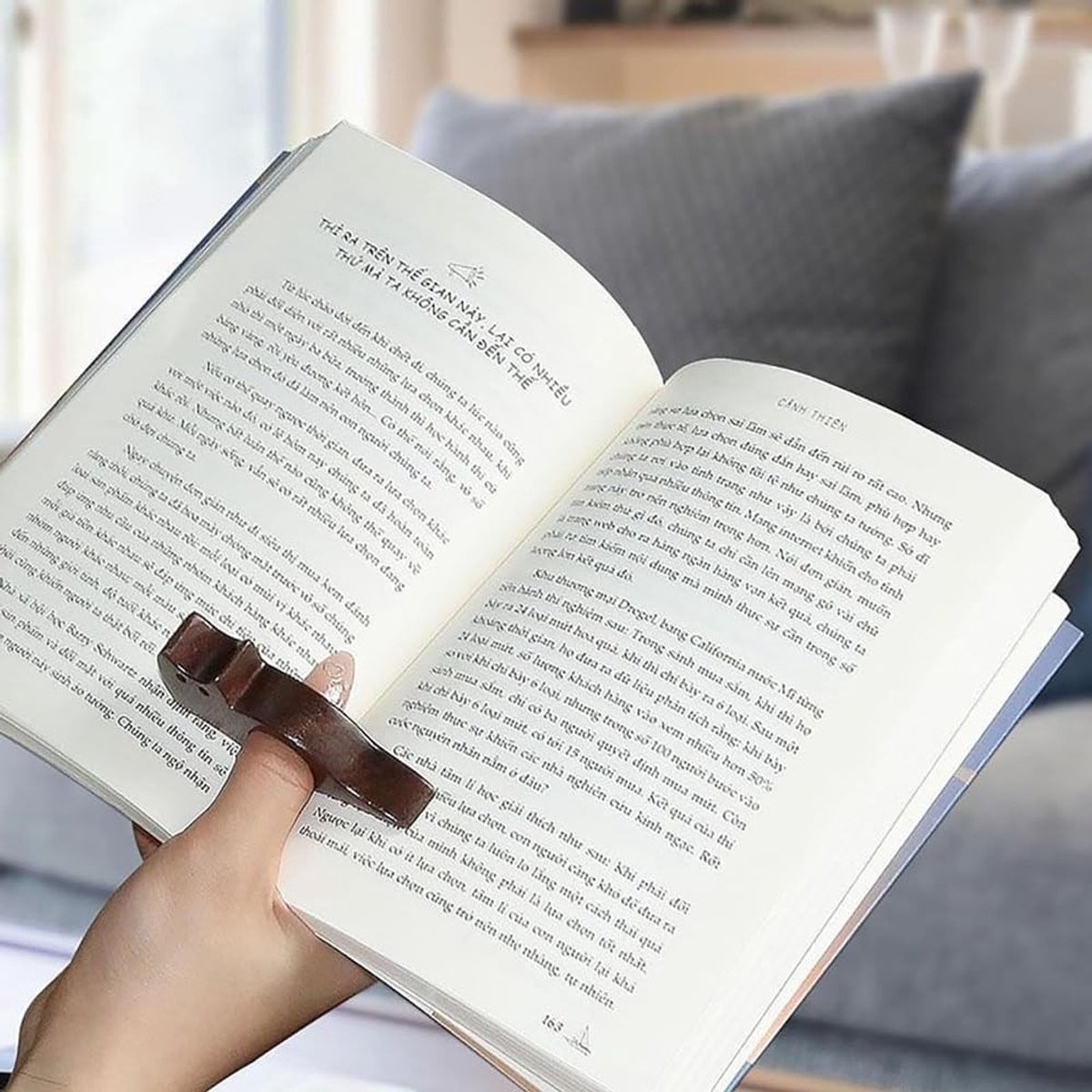 Decoratieve houten boekensteun met kattenontwerp