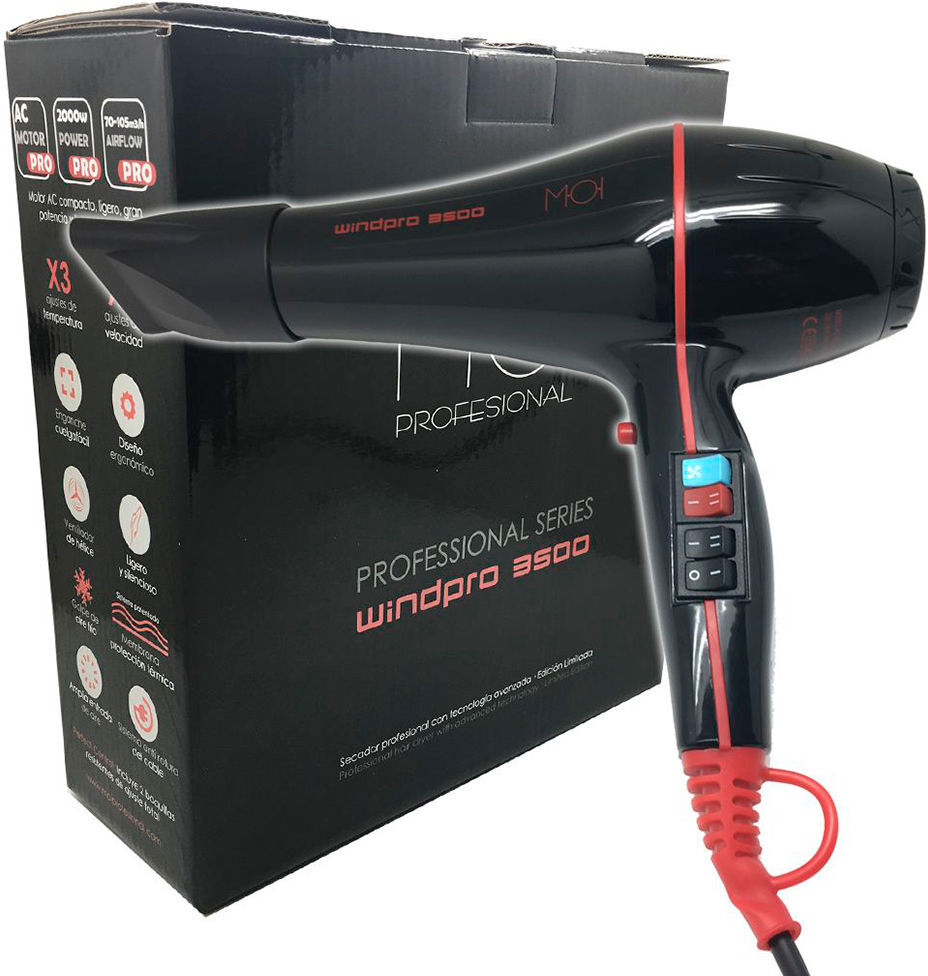 Moi Windpro 3500 Secador profesional 2000W 1 u