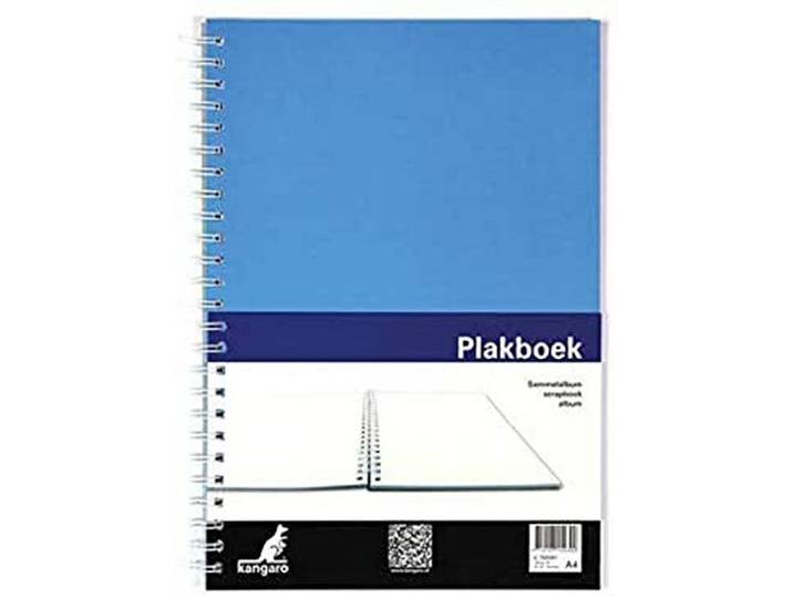 Verzamelalbum Kangaro A4 120 grs 40 vellen blauw