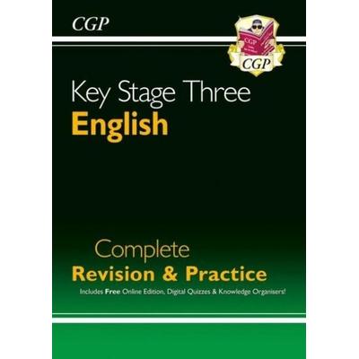 KS3 English Complete Revision & Practice (with Online Edition, Quizzes and Knowledge Organisers), Taschenbuch von Cgp Books, CGP Books,