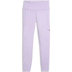 Puma Damen Fitness / Workout Tights Tights lang Da W PUMA X HYROX PWRMODE  78 TIGHT, Größe XL in Lila Lila