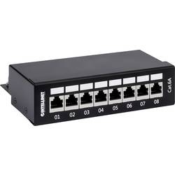 Intellinet 720908 8 Port Patch-Panel CAT 6a Mehrfarbig Bestückt