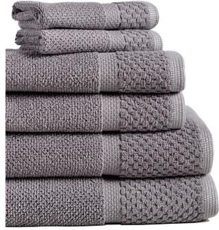 Diplomat 6-Pc. Towel Set by ESPALMA in Gray