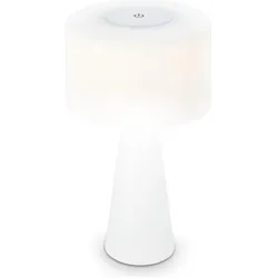 Briloner, Tischlampe, Akku LED Tischleuchte, weiss, 1xLED-Modul/4W (300 lm)