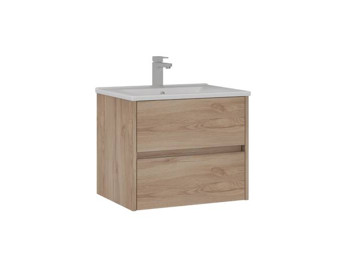 Meuble Vasque Side 65 v2 - 65 x 45 x 52 cm - Oak