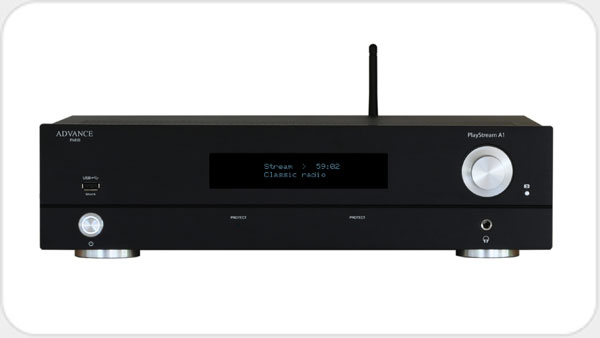 Advance Paris PlayStream A1 *schwarz* HiFi-Streamingverstärker mit HDMI AA29216