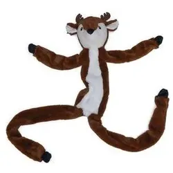 Beeztees Hundekuschel Rentier mit Tau (Plüschspielzeug Hund), Hundespielzeug