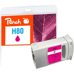 Peach Tintenpatrone magenta kompatibel zu HP 80 M, C4874A