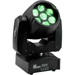 Eurolite LED TMH-W63 Moving-Head Zoom Wash (9 W, LED), Scheinwerfer, Mehrfarbig