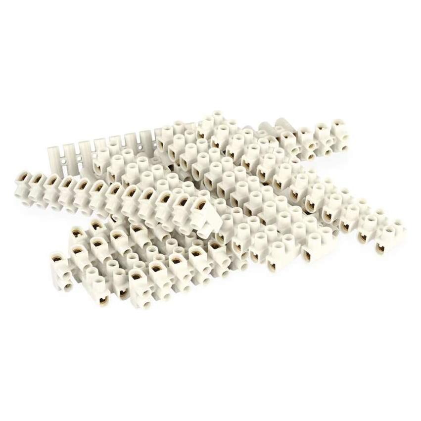 Emos Klemmleiste 4-6mm2, weiss, 10 Stk (70415905)