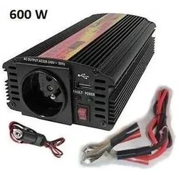 Carspa, Spannungswandler, Měnič napětí CAR600U-242 /230V+USB, modifikovaná sinus