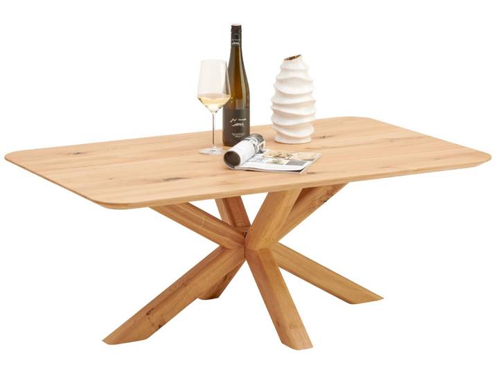 Linea Natura Couchtisch LINUS, eiche, Massivholz