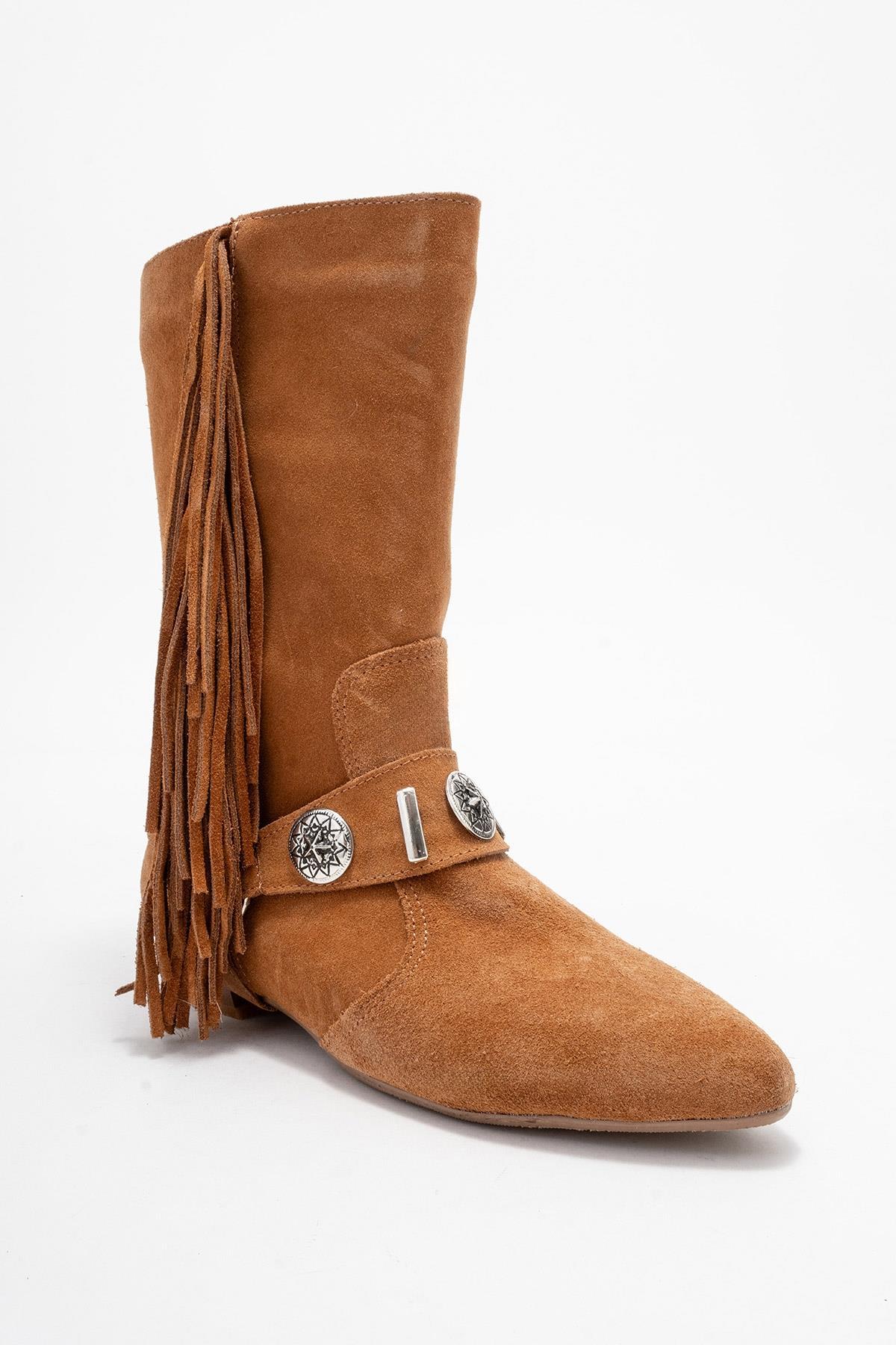Selora Leder Schnalle Western Boot