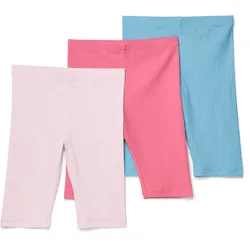 Tchibo - 3 Kinder-Radler - Mädchen - Gr. 122/128 - blau