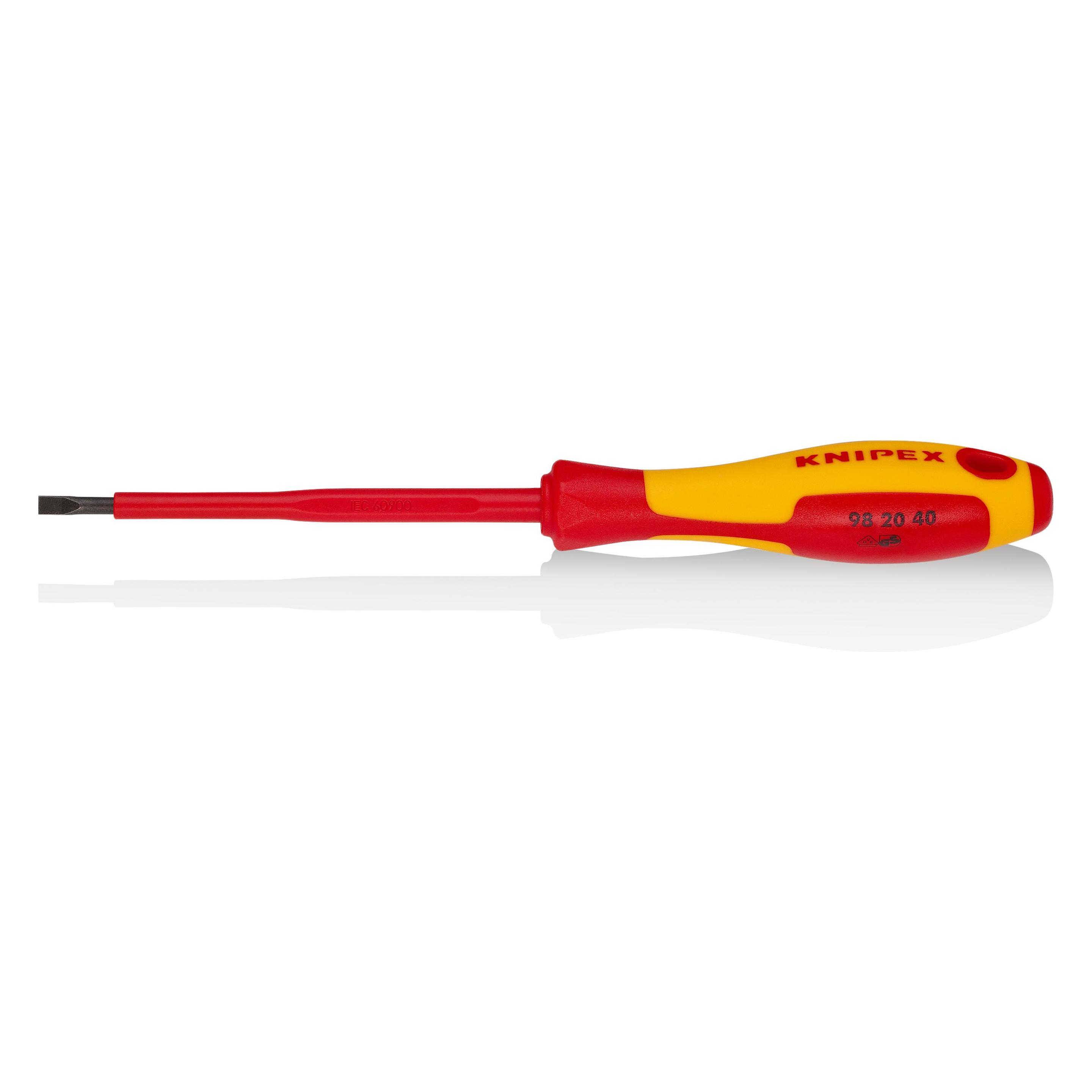 Knipex Schraubendreher für Schlitzschrauben (Schlitzschrauben) (98 20 40)
