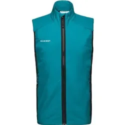 MAMMUT Herren Weste Rime Air IN Hybrid Vest Men, Größe XL in Blau Blau