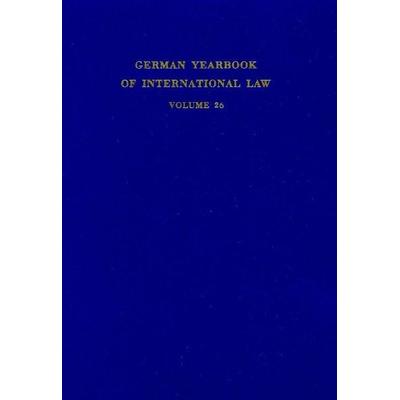 German Yearbook of International Law - Jahrbuch für Internationales Recht., Gebundene Ausgabe von , Duncker & Humblot, 978-3-428-05628-6