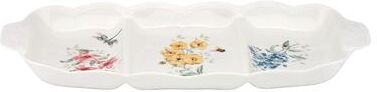 "Lenox Butterfly Meadow 16"" Divided Serving Dish Multi"