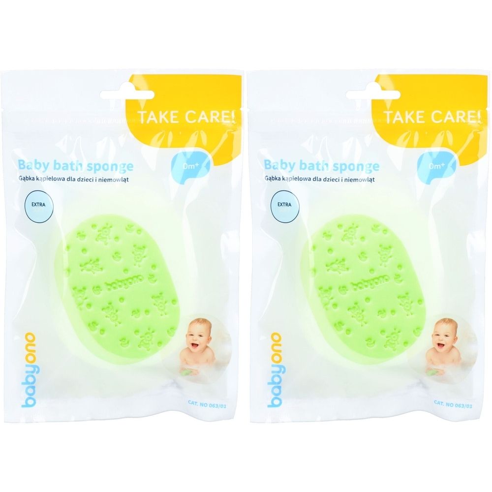 Babyono Babyschwamm zart x2 2x1 St Schwamm