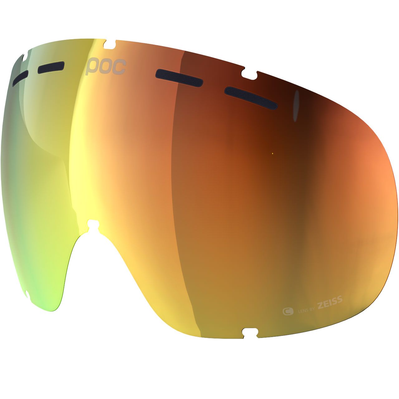 POC Fovea Mid/Fovea Mid Race Ersatzscheibe clarity intense/partly sunny orange