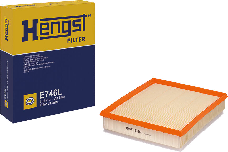 Hengst Filter Luftfilter E746l Filtereinsatz 73mm Für Opel Gm Nissan Renault