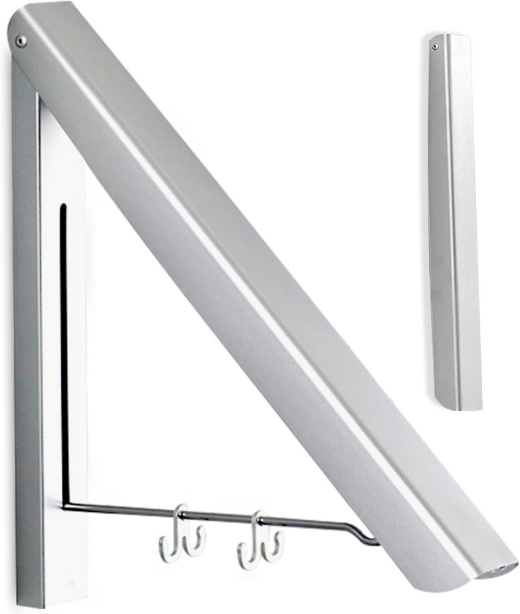 Inklapbare aluminium kledinghaken voor muurmontage