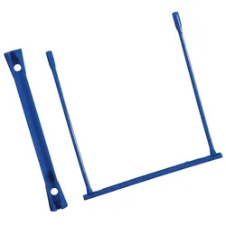 Top-Print Abheftbügel E-Clip   blau