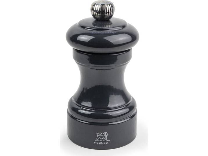 Peugeot Bistro zoutmolen - 10 cm, leisteenhout gelakt