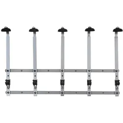 Ich-zapfe, Bar Zubehör, Profi Wandhalter für 0,7 - 1,0L 5 Flas (Dosierer + Ausgiesser)