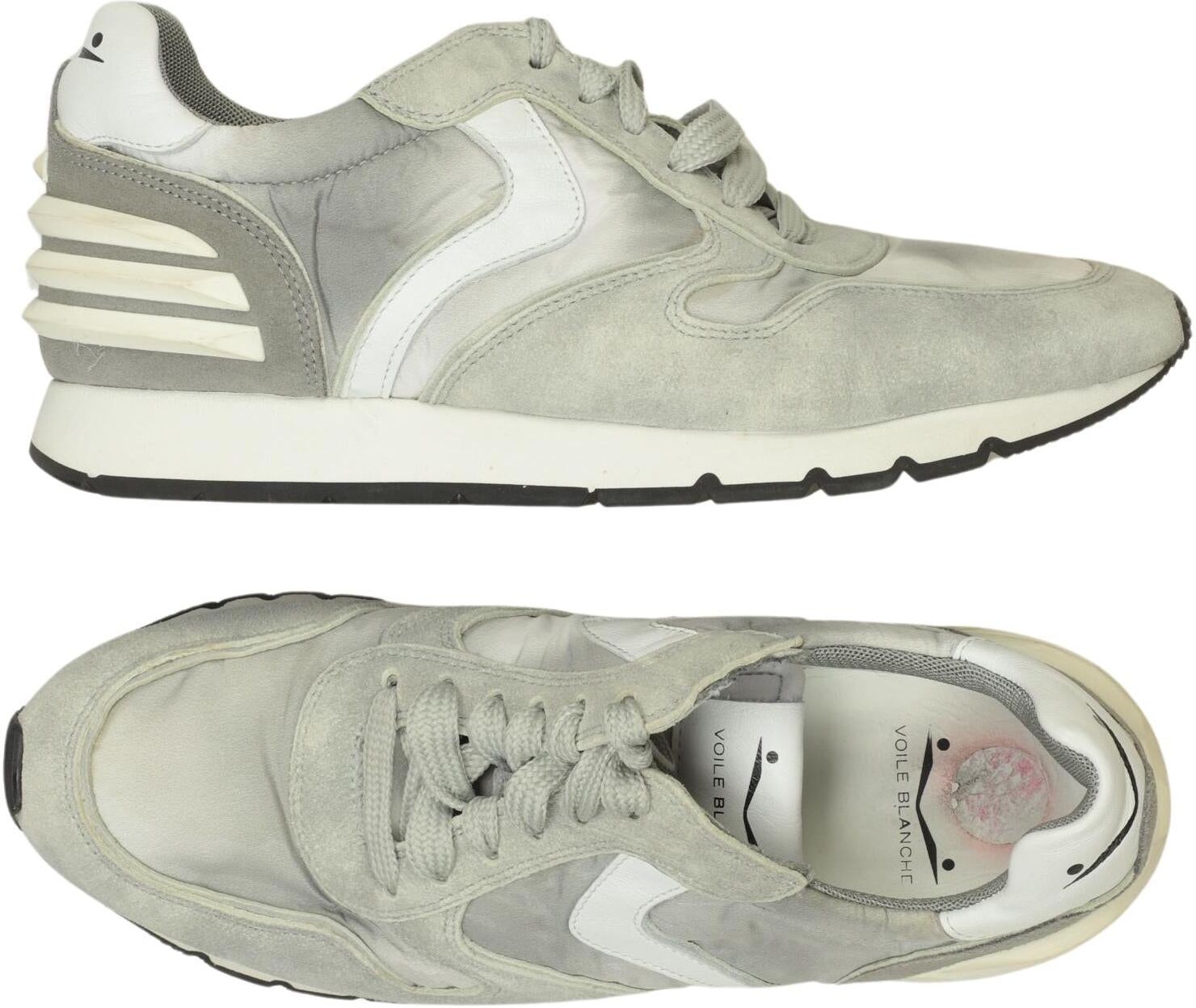 Voile Blanche Damen Sneaker, Grau, Gr. EU 38, kein / Etikett - Second Hand