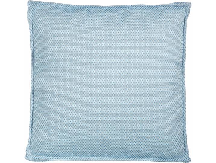 Dekokissen H.O.C.K. Gian No 66 , blau (blau, bedruckt), B:40cm H:5cm L:40cm, Polyacryl, Dekokissen_Sitzkissen_Kissenhüllen, Dekokissen, 40x40x5 cm, Kissenhülle mit Füllung, 1 Stück