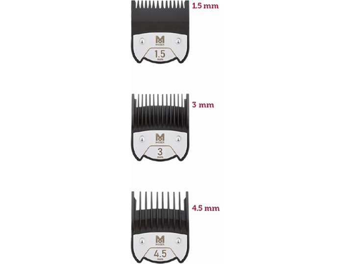 Kammen- en borstelset Wahl Moser 1801-7010 (1.5/3/4.5 MM)