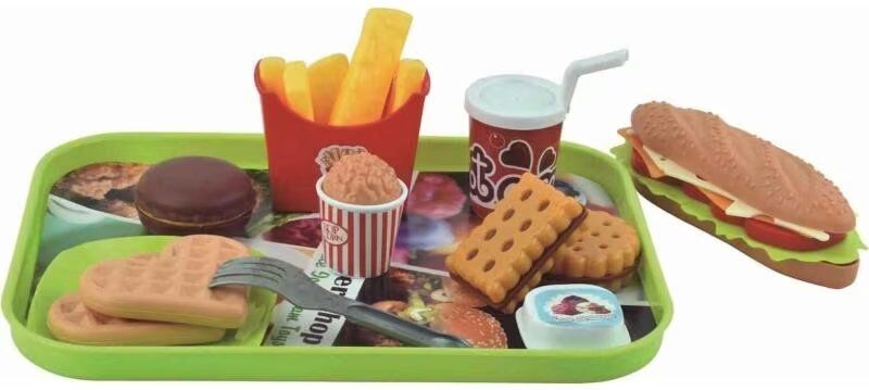 Toy Planet Set De Comida Rápida De Juguete 811048 Multicolor Talla Única Niño