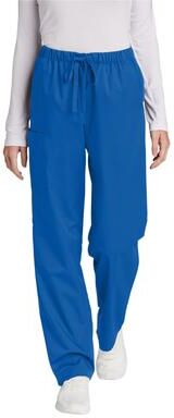 Wonderwink WW4550 Women's WorkFlex Cargo Pant in Royal Blue size 3XL   Polyester Blend