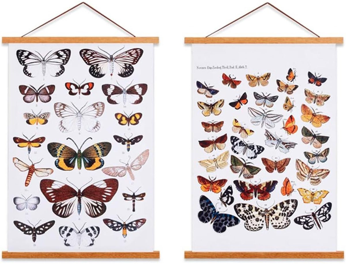 Elzusha Houten Poster Hanger met Magneet 50 x 70 cm