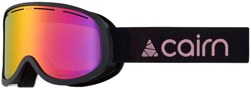 Cairn  - Maestro Mat Black Powder Pink Clx 3000ium - Masque de Ski