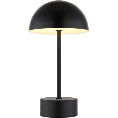 OTTO HOME LED Tischleuchte "Briia - Akku Tischleuchte mit CCT", schwarz, 1, Ø 16cm H: 28cm, 1 Stk., Leuchten, Touchdimmer, CCT, USB, Akkulampe, dimmbar, warmweiß - kaltweiß, LED Tischleuchte