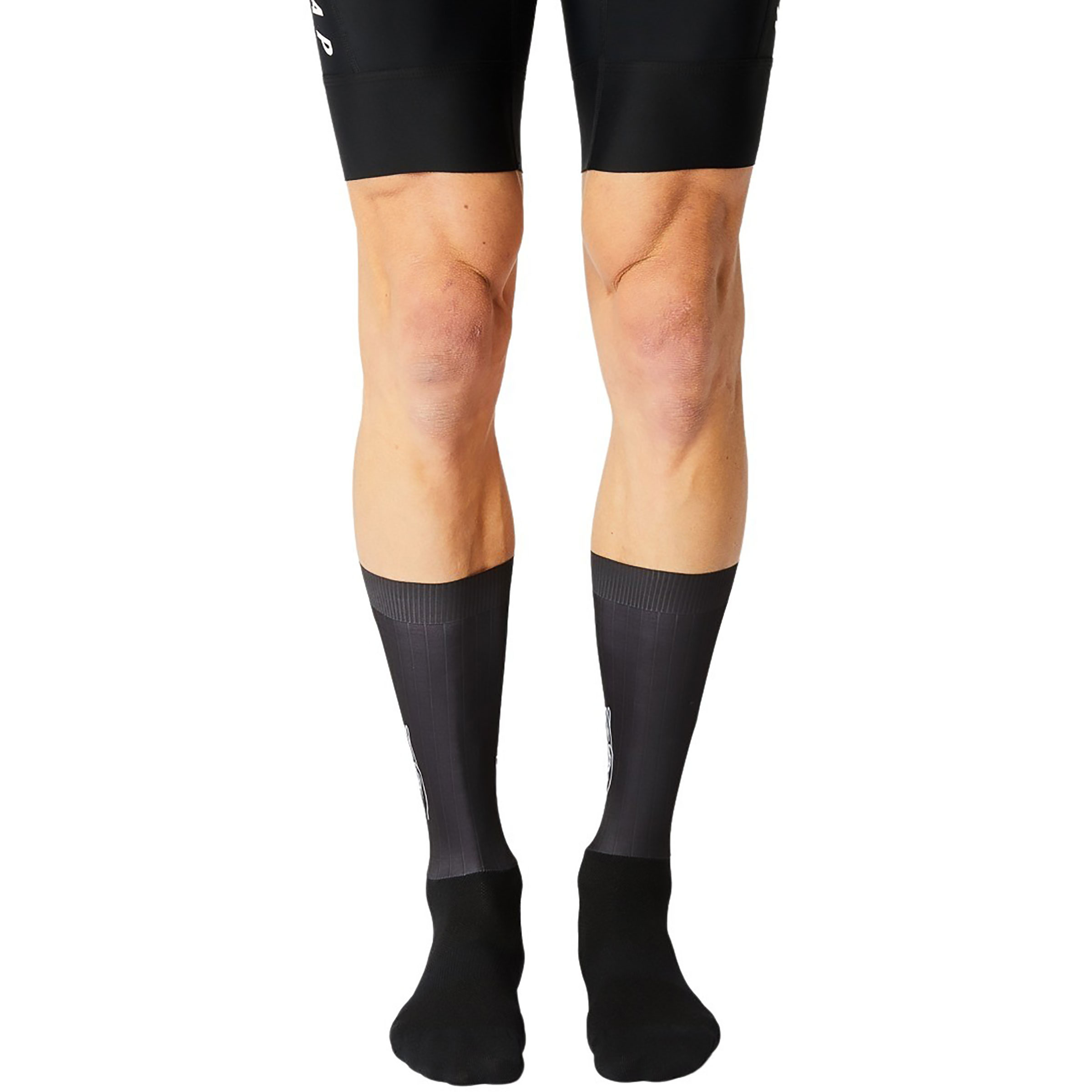 Fingerscrossed Aero Logo Fahrradsocken schwarz Größe 35 Mountainbike | Rennrad Hautfreundlich