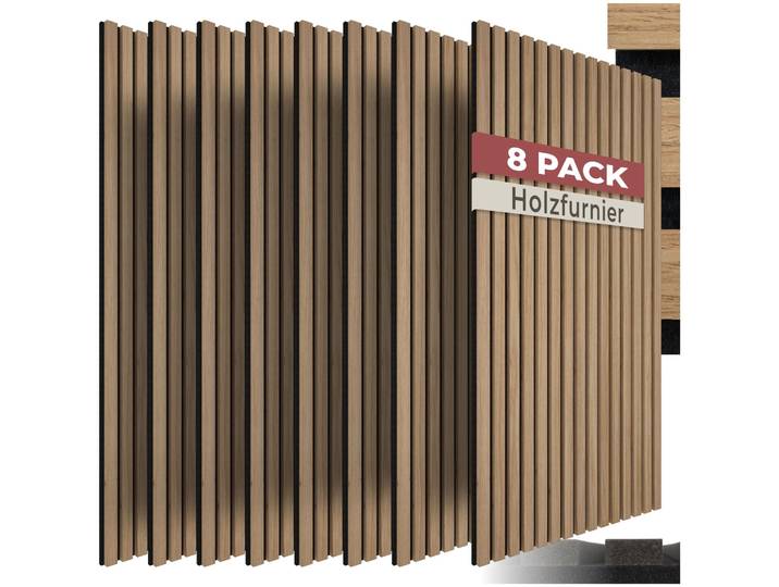 Akustikpaneele Sonic Wall IV Holzoptik - Eiche