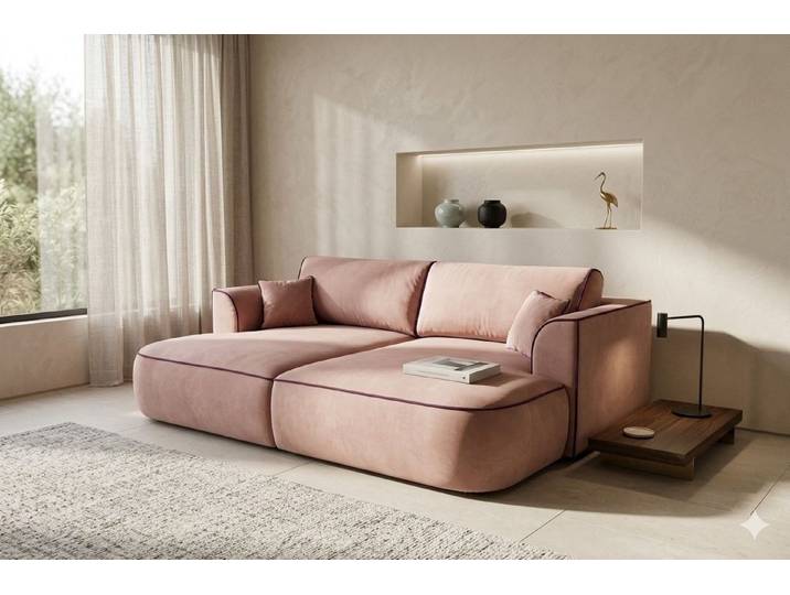 Labett Wohnlandschaft Modulares Sofa Cozi XXL BIGSOFA, Sofa Cozi – groß, bequem und modern mit gelegentlicher Schlaffunktion